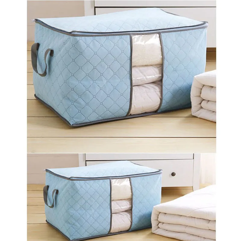 2018 New Clothes Storage organizer Bag Box Portable Non