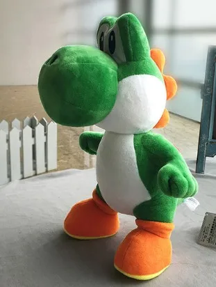 Супер Братья Марио плюшевый Йоши Koopa Troopa с молотком Бумеранг Wario Waluigi Гумба гриб старый человек Toadette горячие игрушки детские - Цвет: 13inch YoShi