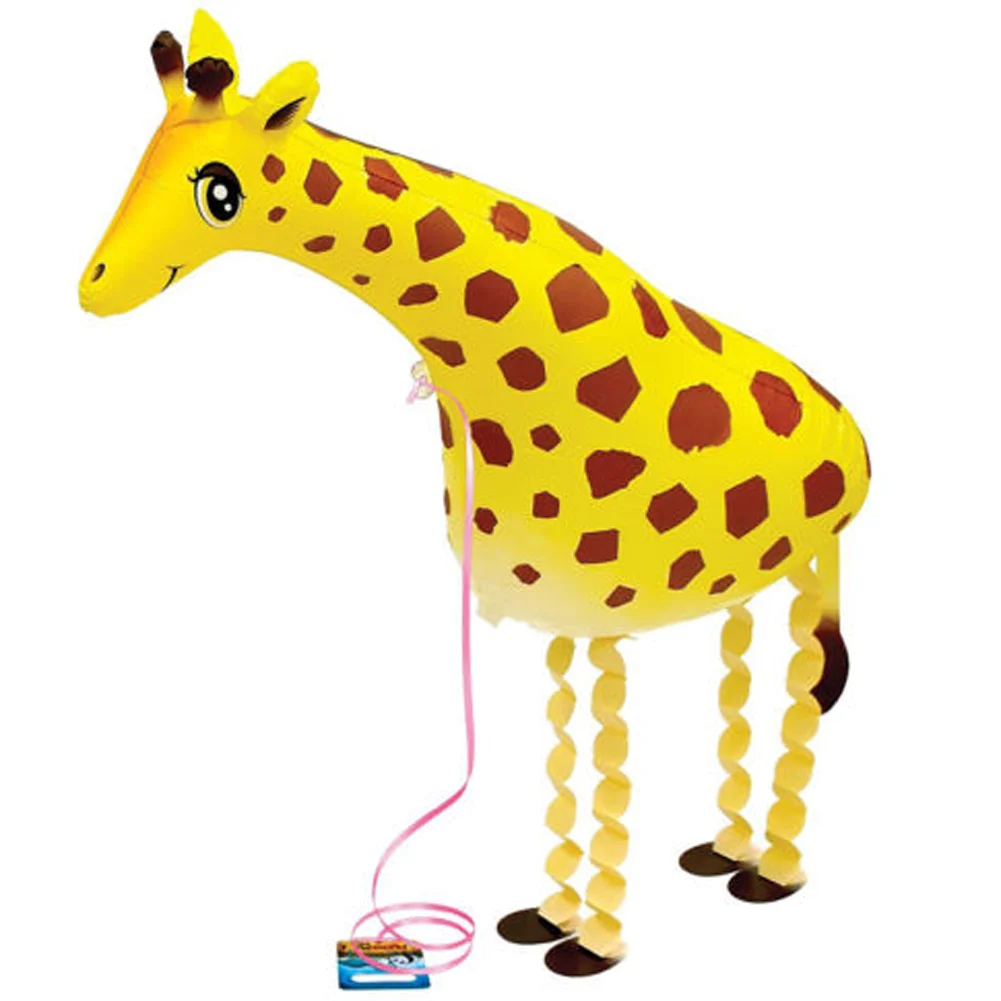 

1Pcs Dog Giraffe Ladybug Pet Walking Balloon Baby Shower Foil Balloon Party Birthday Wedding Decorations Toys