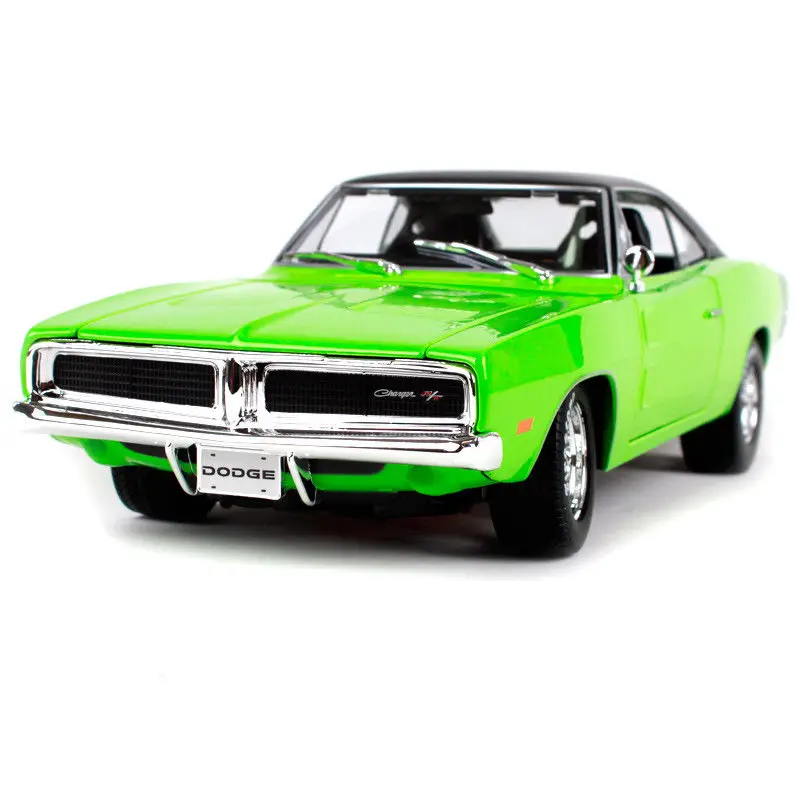 Maisto дизайн 1:18 1969 DODGE Charger R/T литая модель спортивного гоночного автомобиля Новый в