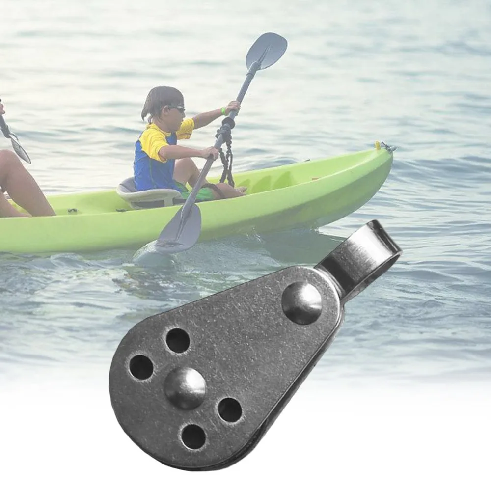 

Durable Stainless Steel Outdoor Water Sports Marine Sheave Single Block Pulley For Kayak Trolley Sailing Rowing Boat Hot Sale