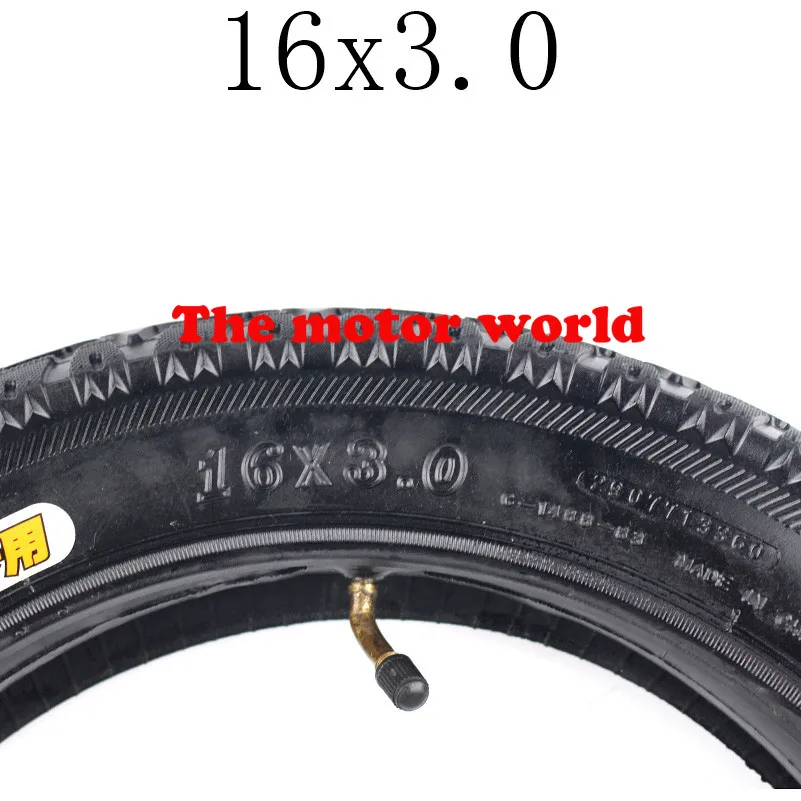 Free Shipping High Quality Electric Bicycle Tire with Good Reputation 16x3.0 Inch Electric Bicycle Tire Bike Tyre Whole Sale Use