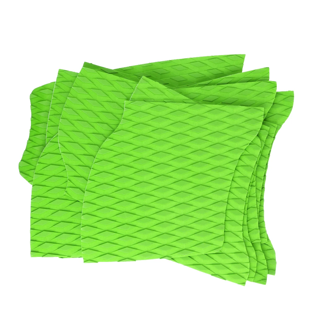 9Pcs Paddle Board Traction Pad Deck Grip Pad - Great Replacement Deck Pad for SUP Surfboard Longboard -Easy to Apply - 5 Colors