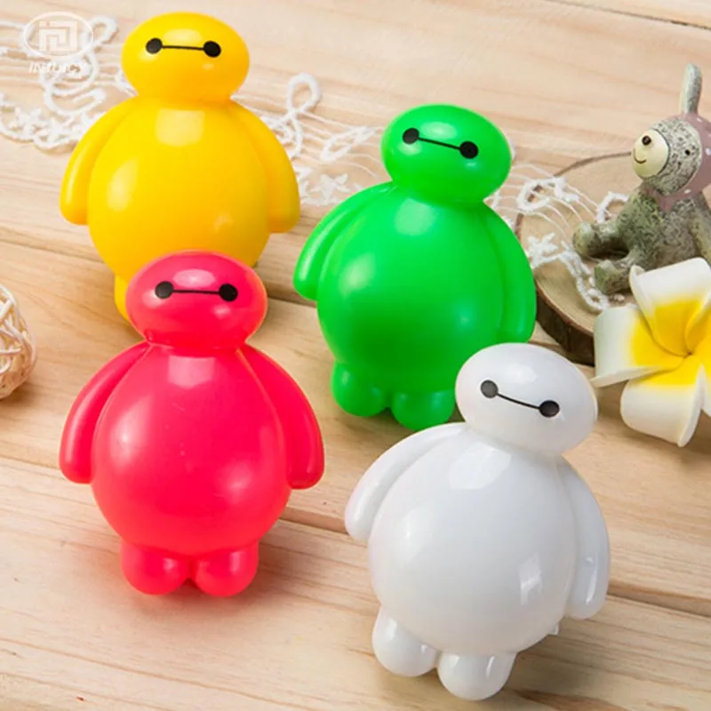 Modern Baymax Led Night Light Cartoon Children Bedrooms Bedside Sensor Small Lamp Art Deco With Switch Plug US Gift | Освещение