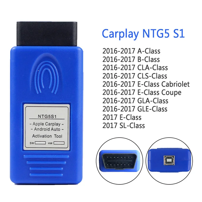2020 новейший CarPlay Авто OBD активатор carplay для mercedes NTG5 S1 benz автомобильный инструмент
