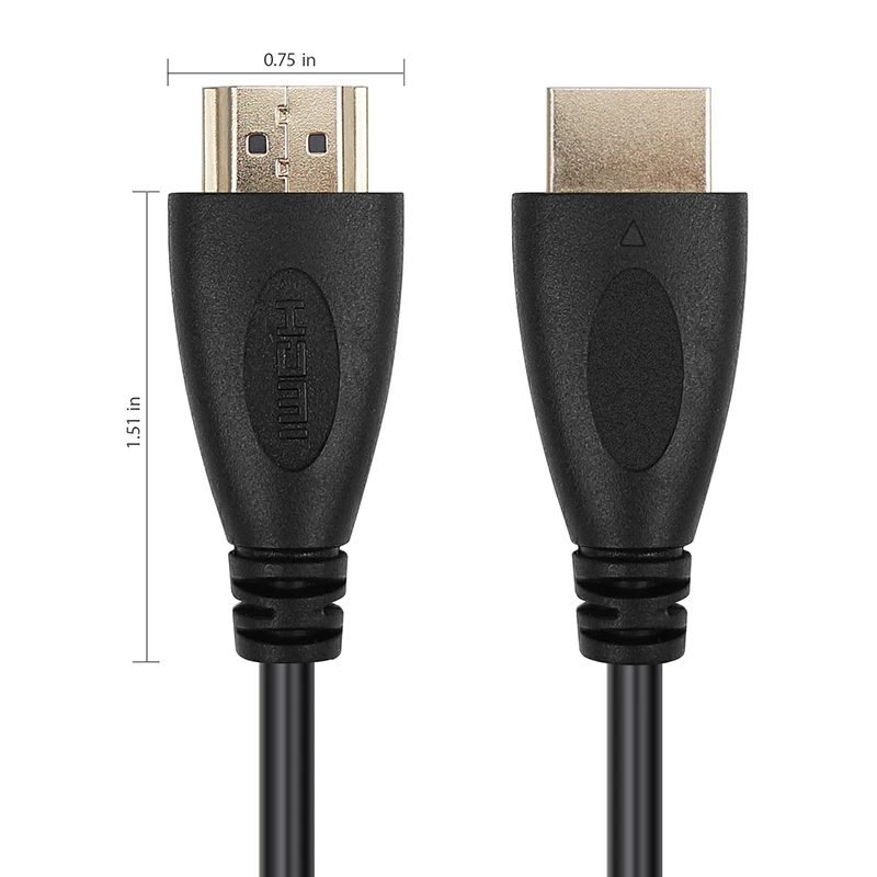 JCKEL HDMI кабель 1 м 3D 4 к 1,4 видео разъем адаптер папа-папа для lcd DVD HDTV xbox PS3 проектор компьютер ПК переключатель