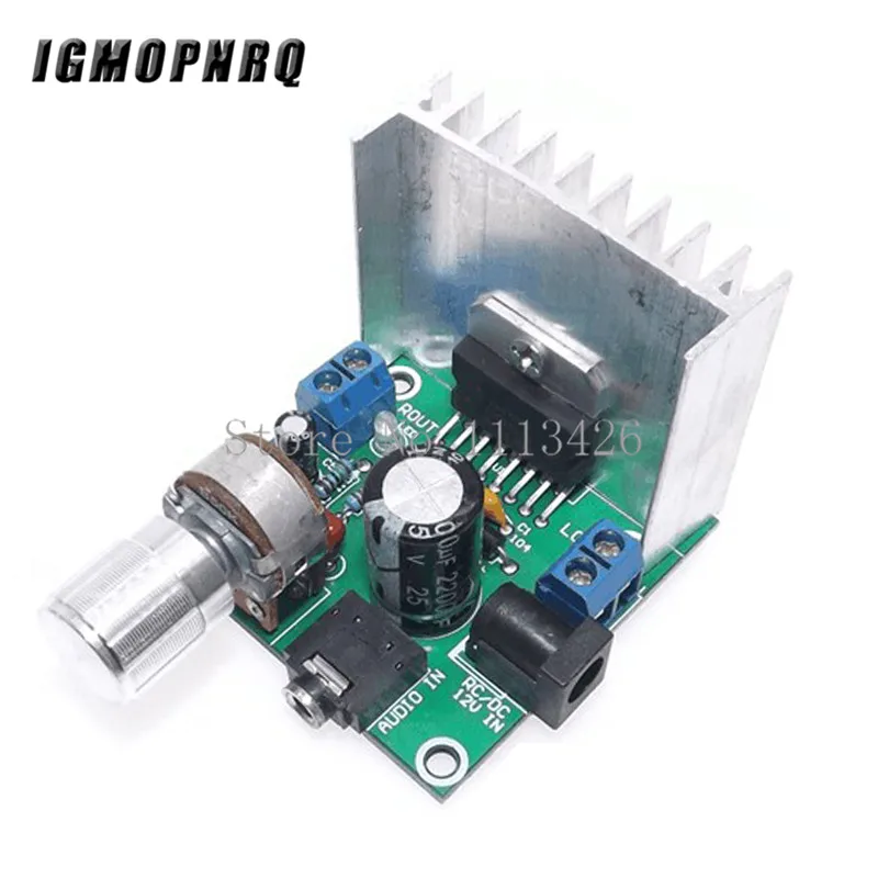 

1pcs TDA7297 amplifier board digital amplifier board dual-channel amplifier board finished no noise 12V dual 15W (A type)