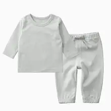 Orangemom/комплект для новорожденных из органического хлопка, куртка+ штаны, одежда для сна на весну, одежда для малышей, нижнее белье