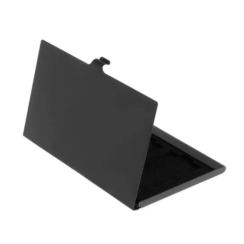 

Memory Card Cases Storage Bag Aluminum Carrying Case Box Layer Memory Secure Digital Card Protective Holder Shock-proof