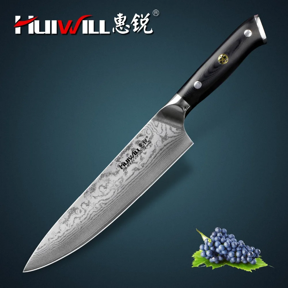  Luxury 67 layers Japanese VG10 Damascus steel chef kitchen knife set Fruit knives with Mosaic Rivet - 32334607450