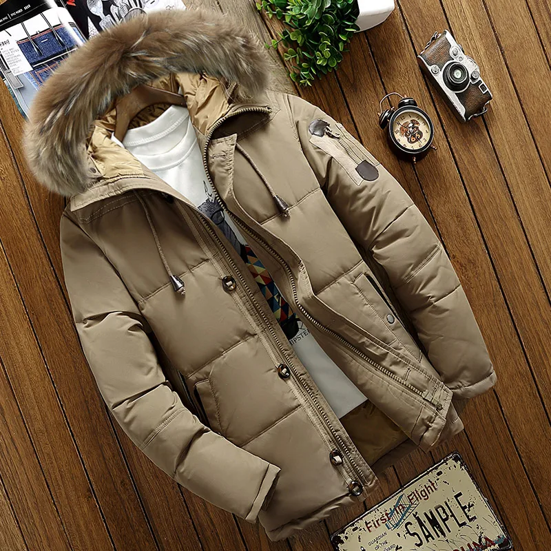 2018-New-Men-s-Winter-Duck-down-Jackets-Mens-Loose-down-jacket-Fur-Hooded-Thick-Warm