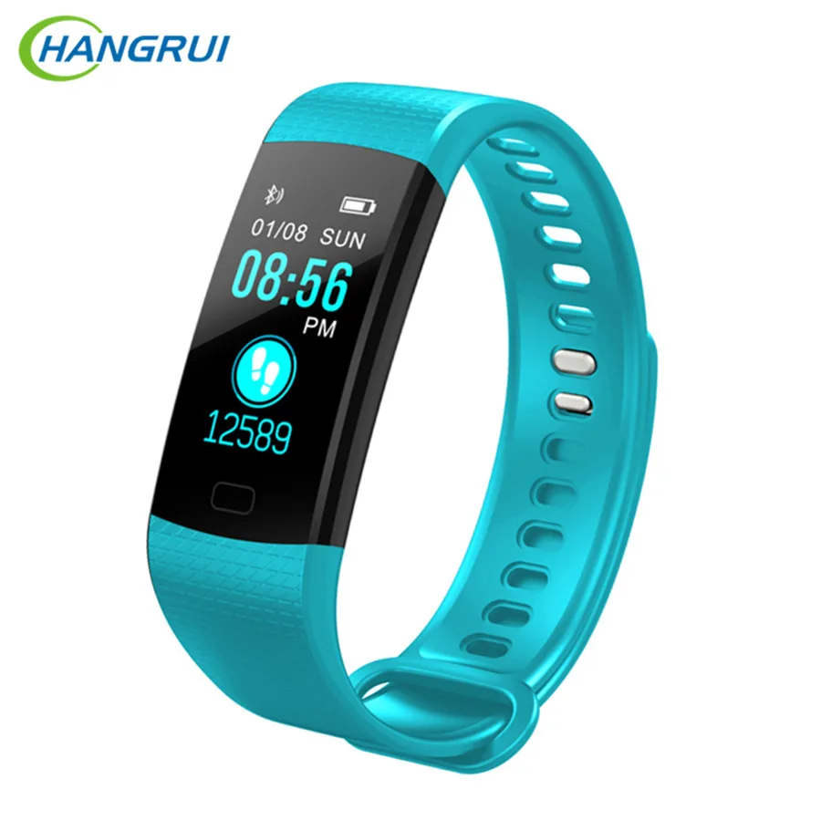 

HANGRUI Y5 Smart Band Smartwatch Color Screen wristband Heart Rate Monitor Sport Activity Tracker Fitness Bracelet VS Mi Band 3