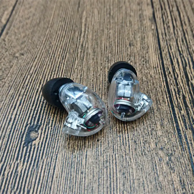 DIY HIFI индивидуальный заказ 4BA с 1 DD в ухо наушник Гибридный вокруг уха наушники с mmcx наушники с покрытием как SE846 SE535 - Цвет: with Cable