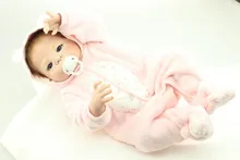 57cm Full silicone vinyl reborn baby doll toys reborn girl boy baby dolls hadnmade lifelike finished doll