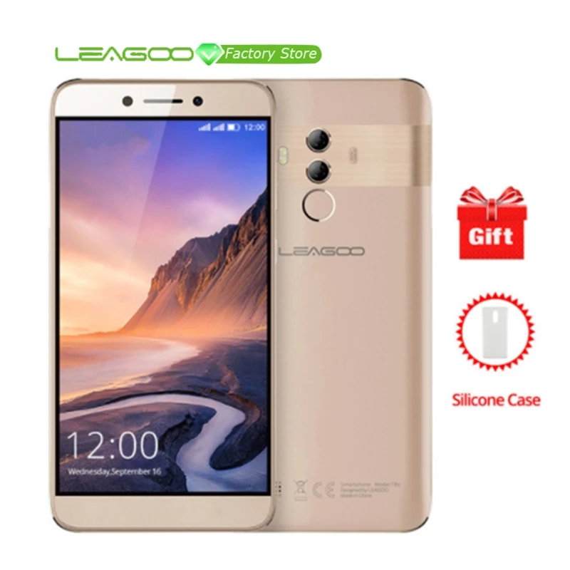 

LEAGOO T8S 5.5" FHD IPS 16:9 display 4G Smartphone MTK6750T Octa Core 4GB RAM 32GB ROM 13MP Android8.1 Touch ID Mobilephone