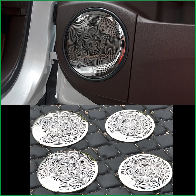 

For Lexus RX300 RX200t RX450h 2017 2018 2019 Car Interior Audio Speaker Sound Cover Decorating moldings Cover Sticker Trim