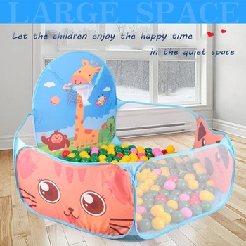 

Three Color foldable Funny Children Kids Play Tent Pit Pool Game Kids Play house Set Toy Baby Gifts Children's Lodge