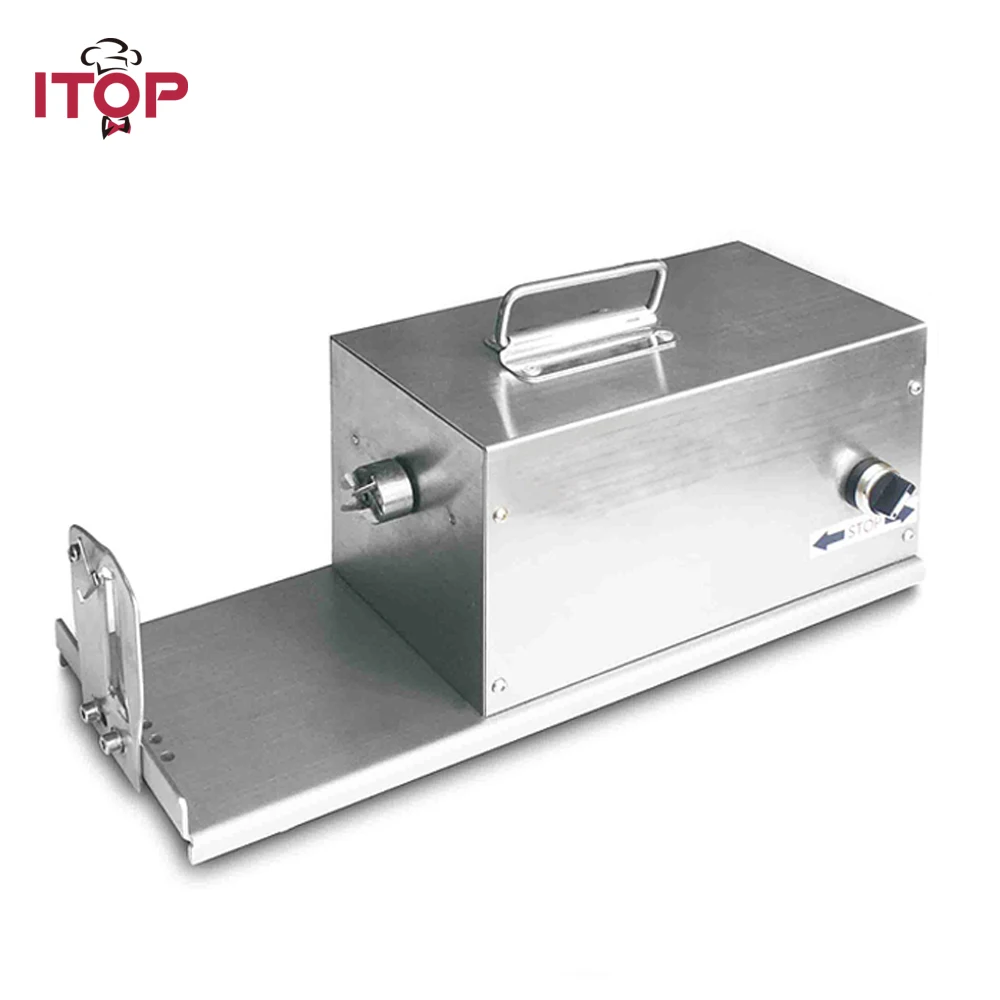ITOP 40W Electric Tornado Slicer Stainless Steel Spiral Potato Cutter Twister Spiral Automatic Cutter Machine Potato Slicer stainless steel potato slicer chip cutter crinkle wavy with plastic handle