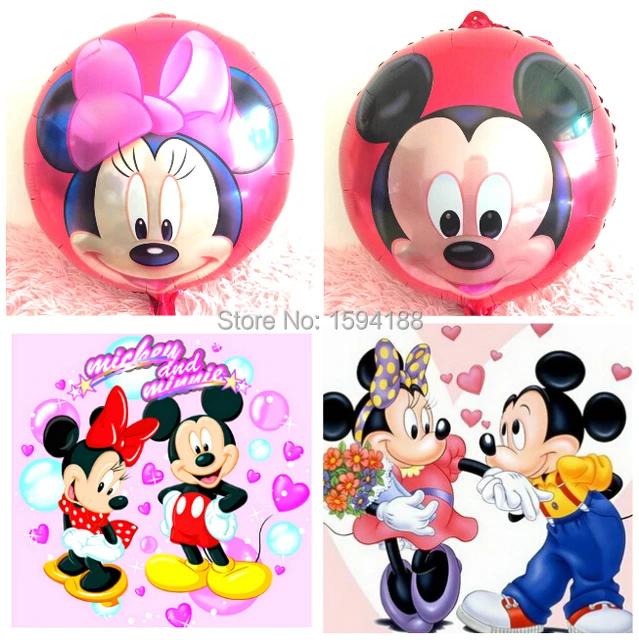 Minnie Mouse 1st Birthday Party Decorations De Festa Globos Minnie