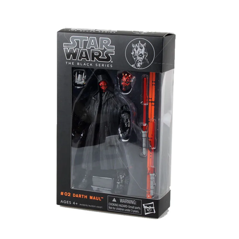 6 дюймов 17 см Звездные войны фигурка черная серия 06 03 Sandtrooper 02 Darth Maul Фигурки игрушки - Цвет: Darth Maul