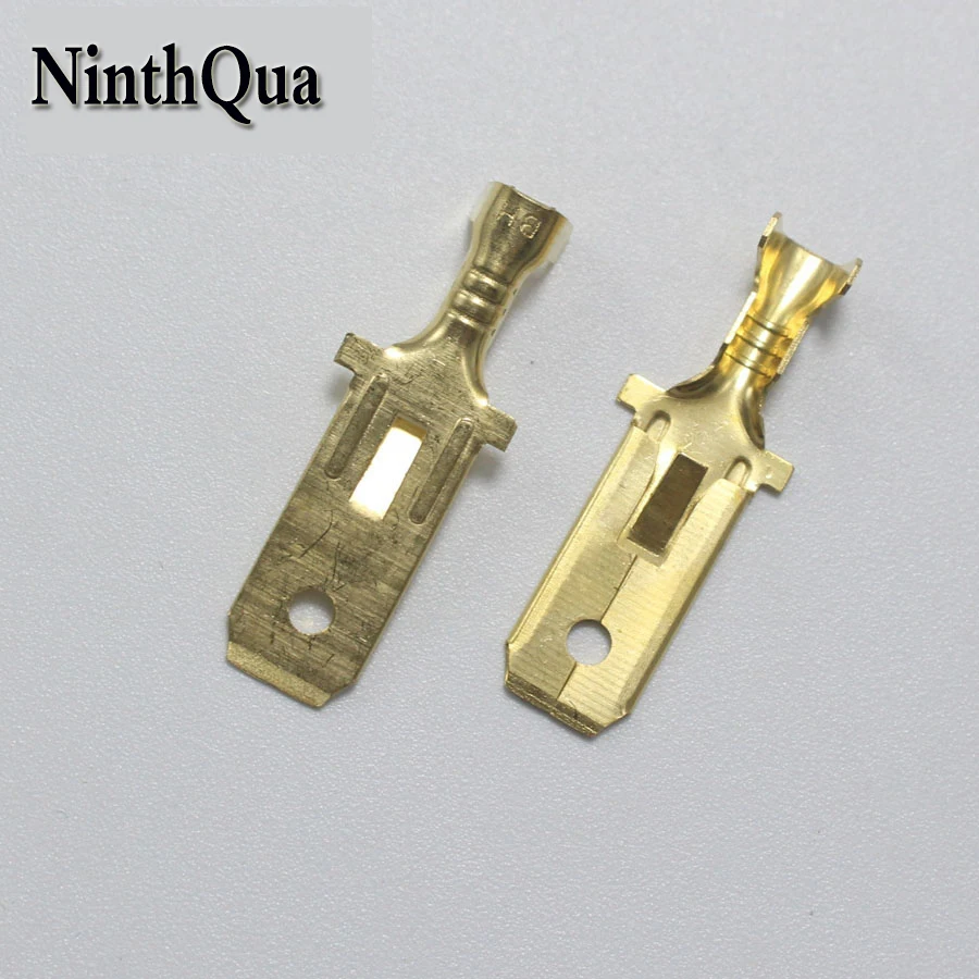 

20Pcs 7.8mm Male Crimp Terminal Copper 7.8 mm High Current Battery Connector Terminals for Car Auto Motorcycle