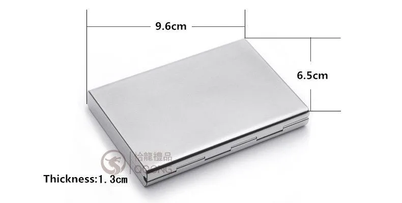QOONG Custom Lettering Stainless Steel RFID Blocking Business Men Women Credit ID Card Holder Metal Card Case Travel Card Wallet QOONG Custom Lettering Stainless Steel RFID Blocking Business Men Women Credit ID Card Holder Metal Card Case Travel Card Wallet