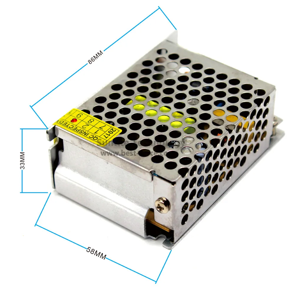 Одиночный выход 36W 2A 18V трансформатор питания AC 100 240V вход в DC18V SMPS для светодиодных