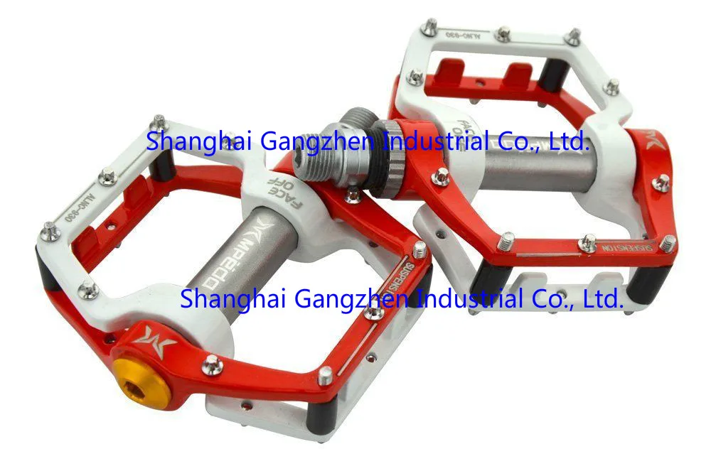 Запчасти для велосипедов мертвая Муха Сверхлегкий Алюминий Горный педаль велосипед подшипника Педали для автомобиля занос велосипед Велоспорт Педали для автомобиля для колеса/колесная - Цвет: Red
