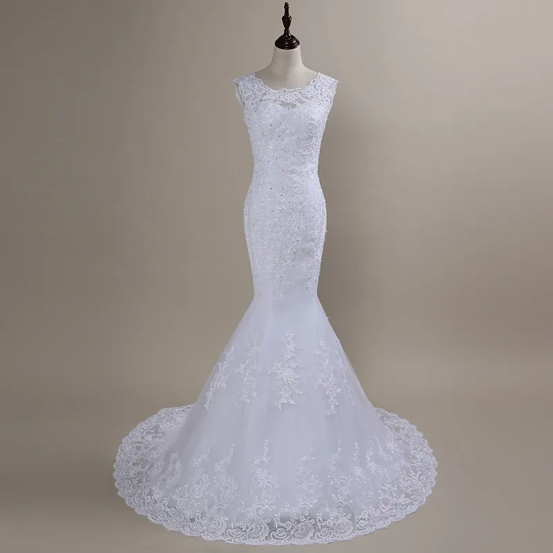 QQ Lover Русалка Свадебные платья 2019 Плюс Размер свадебное платье