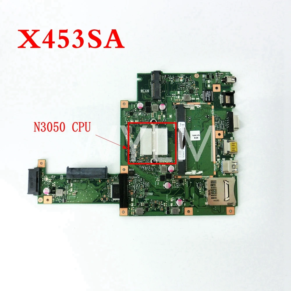 Материнская плата X453SA с процессором N3050CPU REV2.0 для ASUS X453S X453 ноутбука 100%