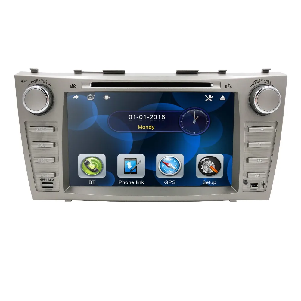 Perfect 8" 2Din Car DVD Player For Toyota Camry 2007-2011 AURION 2006-2011 Radio Stereo GPS Navigation DAB+ Mirror Link Bluetooth+Camera 5