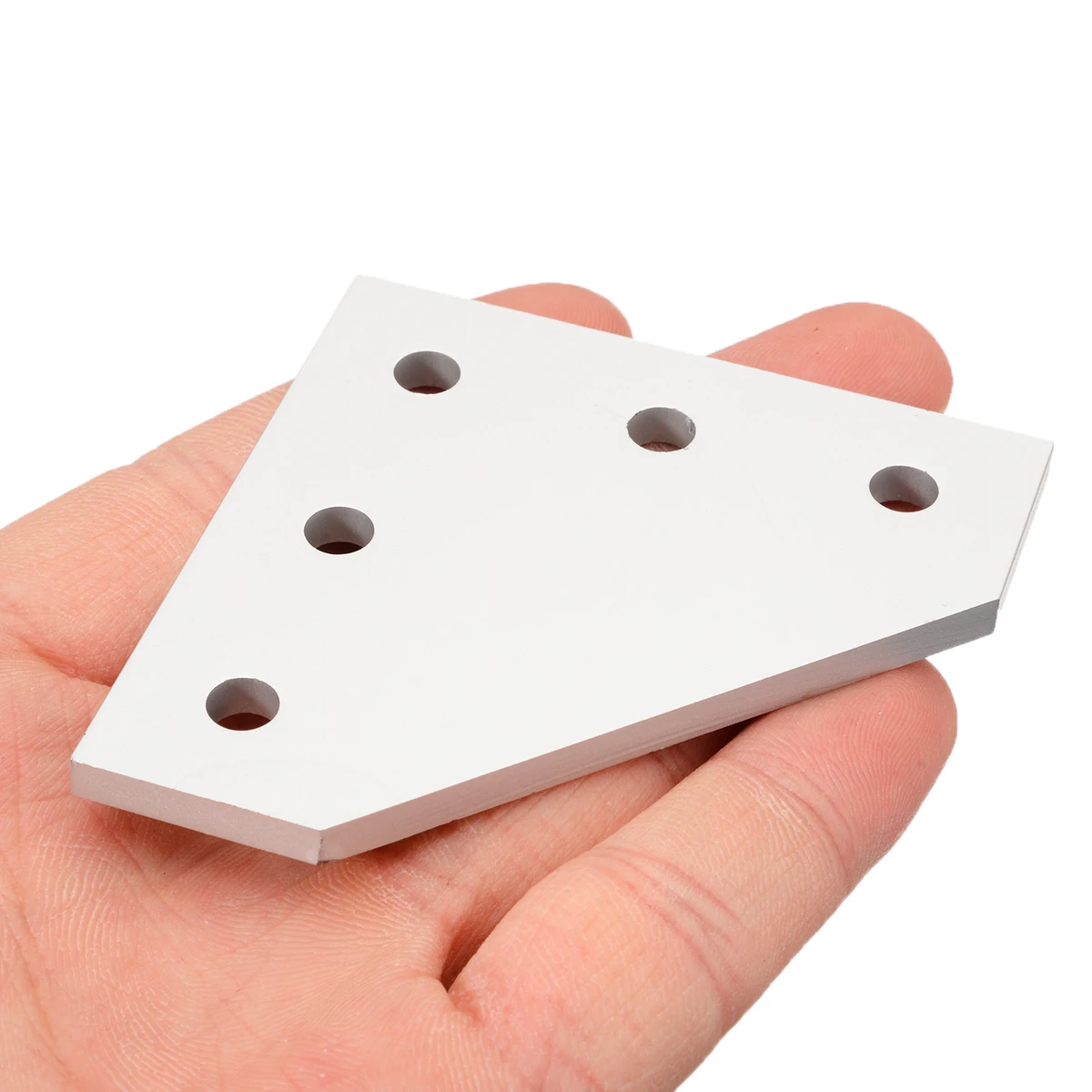 5 отверстий 90 градусов угловая Скоба пластина шарнирная доска угловой кронштейн для алюминиевый профиль 3d принтер рамка