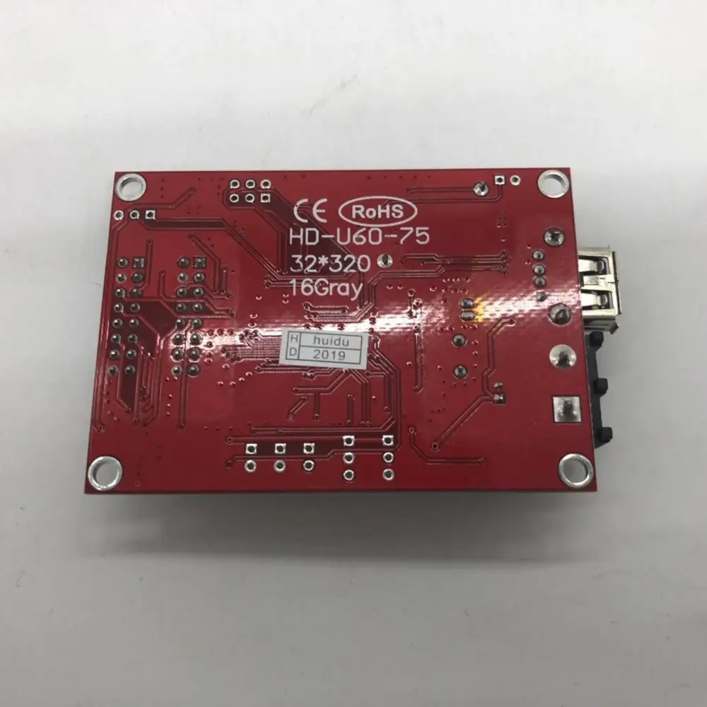 HD U60 75 p10 led экран дисплей Контроллер одноцветная карта управления с интерфейсом