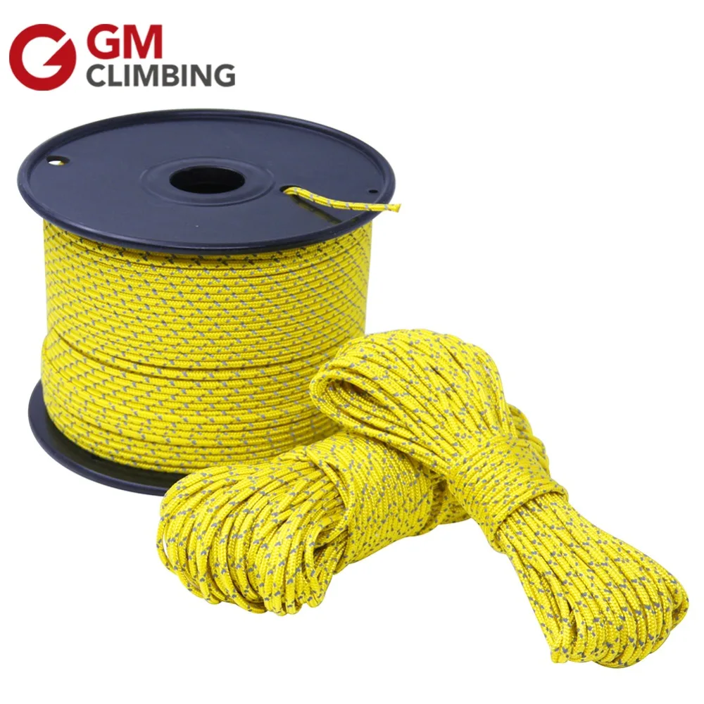 Climbing Rope Accessory Cord Utility Cord Reflective Rope 3mm Braided