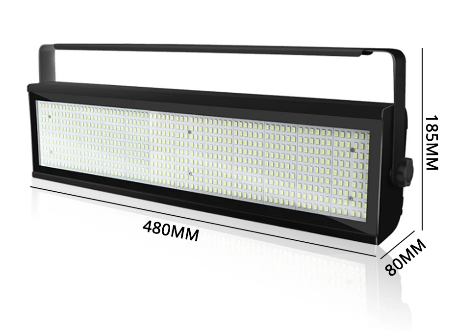 Чужсветодио дный ой led DMX Strobe Light 324 Вт белый вечерние Party DJ Дискотека Бар Праздник Свадьба КТВ Звук активировать сценическое освещение эффект