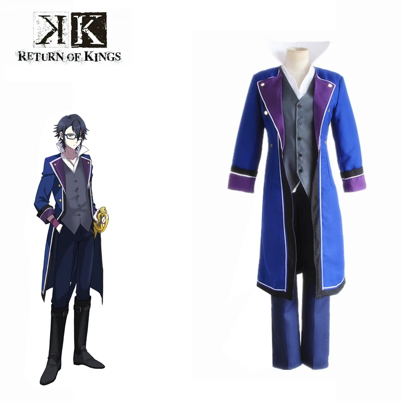 

Fushimi Saruhiko Costume K Return Of King Cosplay Japanese Anime Cosplay Costume Uniforms Set Costumes