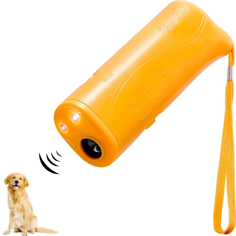 3 in 1 Anti Barking Stop Bark Ultrasonic Pet Dog Repeller Training