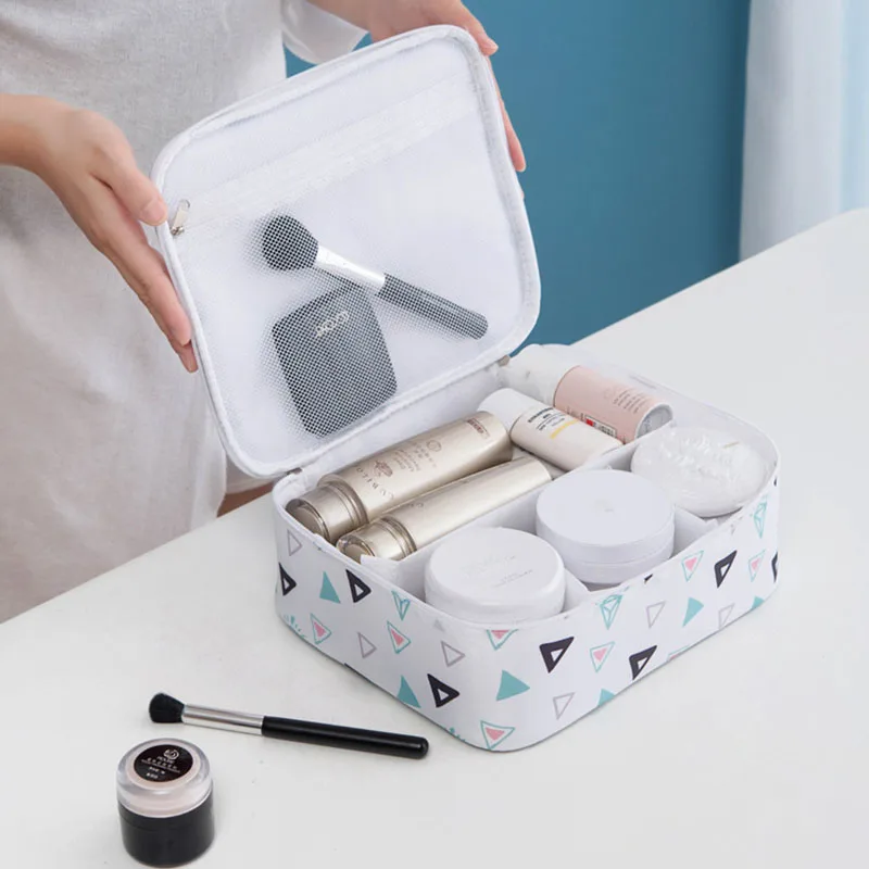 

Ladies Travel Cosmetic Bag large Capacity Portable Waterproof Wash Cosmetic Storage Bag multi-function Portable Cosmetic Bag