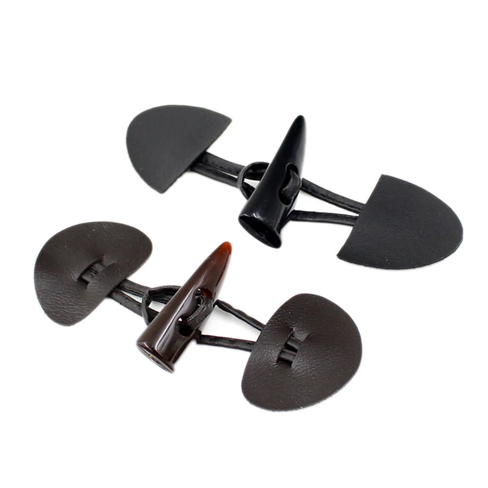 

horn buttons for overcoat Acryl button for DIY scrapbooking Black coffee Sewing tools