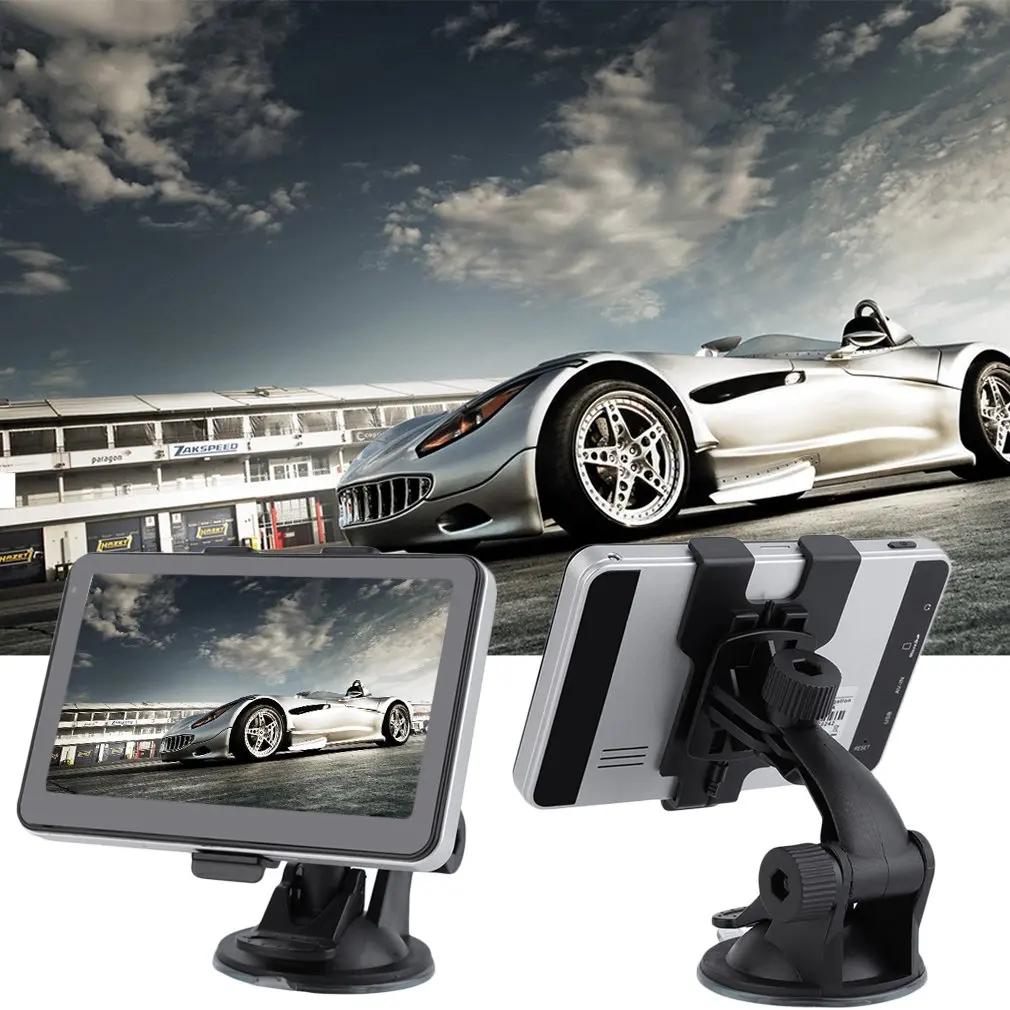 

5" Inch 480*272 Truck Lorry GPS Navigation SAT NAV Maps Update SpeedCam 128MB 8GB Vehicle GPS Units & Equipment