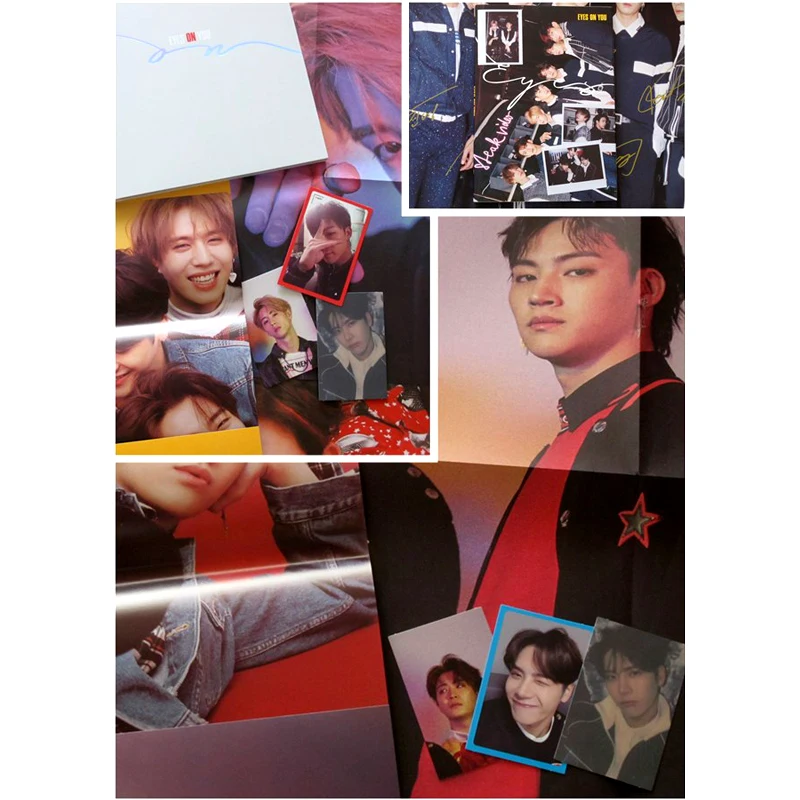 Альбом GOT7 GOT 7 с автографом альбом mini8th eyes on you CD + Фотокнига подписанный постер