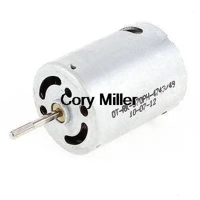 RC Airplane DC 6V 16000RPM Knurling Axle Magnetic Carbon Brush Motor Replacement RC Airplane DC 6V 16000RPM Knurling Axle Magnetic Carbon Brush Motor Replacement