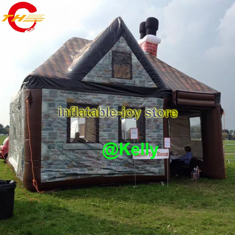 

Free shipping to door inflatable castle tea room, new design Irish pub bar, inflatable party tent, inflatable bar tent for sale