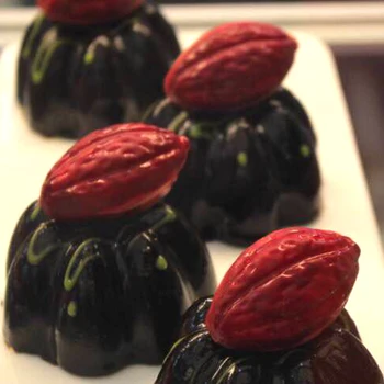 

Olive nut shape PC Chocolate Mold Candy Fondant Mould Ice Cube Jelly Making Mold