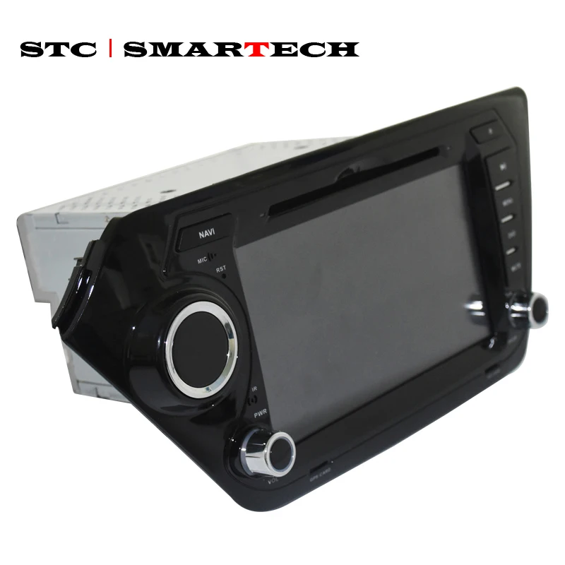 Excellent SMARTECH 8 inch 2 Din Android 8.1 Car Radio GPS Navigation For KIA RIO K2 2010-2015 Car DVD Player Support TPMS Wifi 3G OBD DAB+ 4