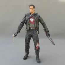 Huong Movie Figure 18 см Терминатор 2 фигурка T-800 T-800 сталь мельница ПВХ фигурка игрушка модель игрушки коллекционные вещи