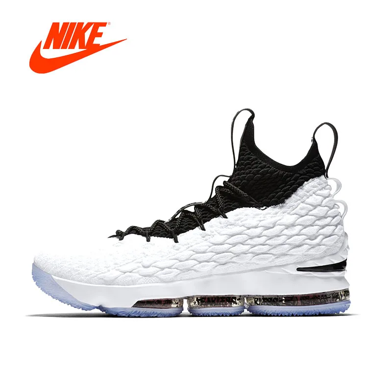 

Original 2018 New Arrival Authentic Nike LEBRON XV EP Men Basketball Shoes Sneakers Sport Comfortable Breathable Outdoor AQ2364
