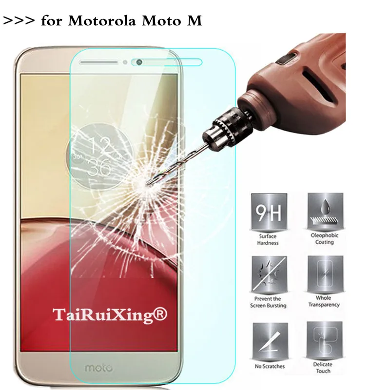 

9H 2.5D 0.26mm Tempered Glass Screen Protector For Motorola Moto M Protective Film For Motorola Moto M XT1662 XT1663 5.5