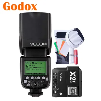 

Godox V860II V860II-C Camera Flash Speedlite 2.4G TTL X2T-C Blutooth Mobile Transmitter Trigger For Canon 810D 800D 750D 600D 6D