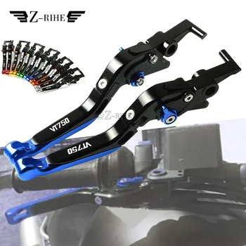 

Motorcycle Adjustable Folding Brake Clutch Levers For Honda VT 750 Spirit 2001-2009 2005 2006 2007 2008 High Quality